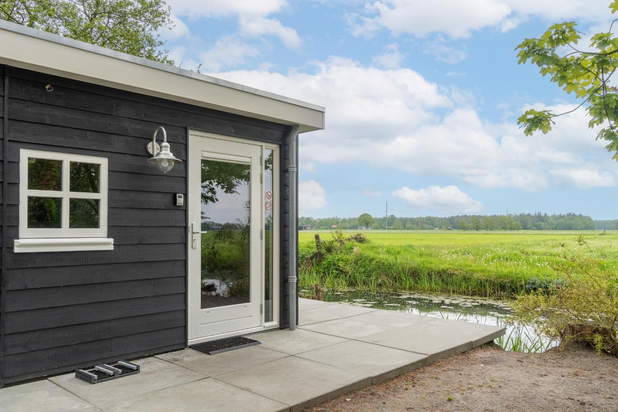Prive In Een Bosrijke Omgeving Welkom Bij Gastenverblijf Het Ontsnapte Schaap In Jubbega Exterior foto